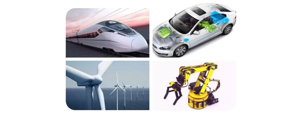 高鐵、新能源汽車、風力發(fā)電、機器人、5G基站用IGBT模塊 