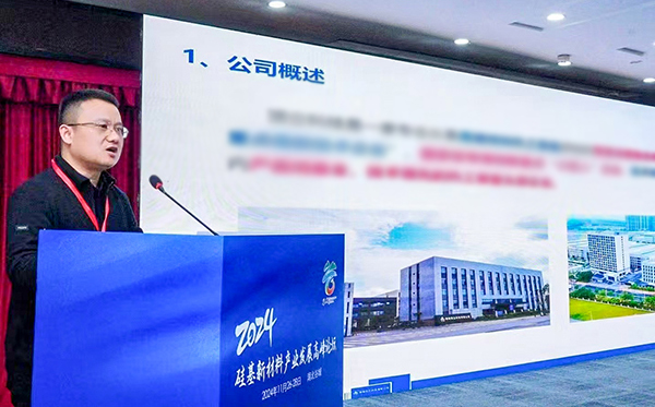 頂立科技參加硅基新材料高峰論壇，分享高純石英制備熱工裝備最新技術(shù)
